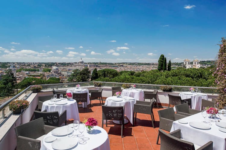 Terrace dining
